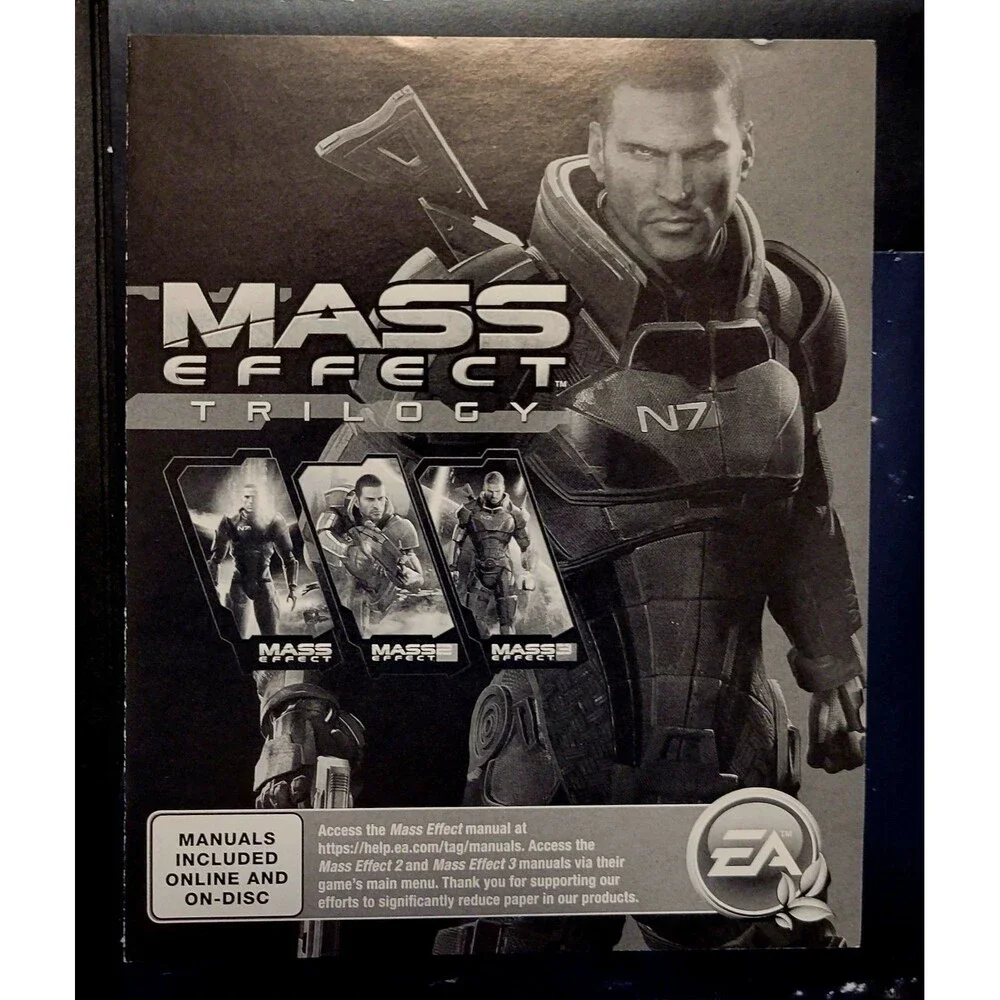 SONY PLAYSTATION 3 PS3: Mass Effect 3 N7 Collector's Edition,NO SLEEVE,FAST SHIP
